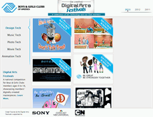 Tablet Screenshot of dafgallery.bgca.net